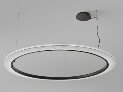RODA S/200 - LED aluminium pendant lamp _ BOVER