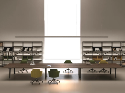TAKE OFF - Rectangular meeting table _ Bralco