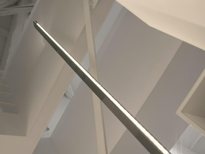 MITHRA - LED aluminium floor lamp _ Brillamenti