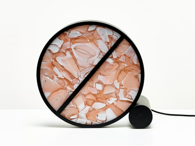GEOMETRIC - LED glass table lamp _ BROKIS