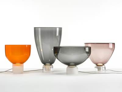 LIGHTLINE - LED glass table lamp _ BROKIS
