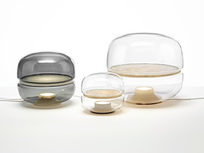 MACARON - Glass table lamp / floor lamp _ BROKIS