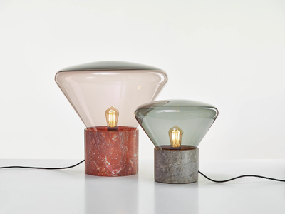 MUFFINS 10-YEAR ANNIVERSARY - Marble table lamp _ BROKIS