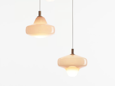 STARCLOUD - LED blown glass pendant lamp _ BROKIS