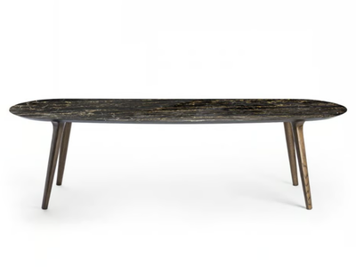 ADEMAR - Oval marble table _ BROSS