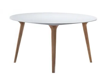 ADEMAR - Round wooden table _ BROSS