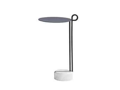 LOOP COFFEE - Round metal side table _ BROSS