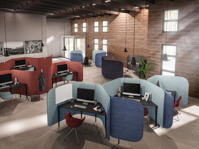 CELLULAR - Office booth _ Brunner