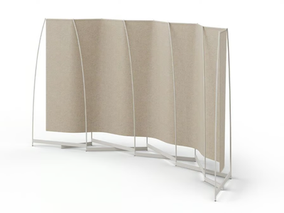 FOILD - Freestanding office screen _ Brunner
