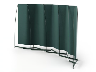 FOILD - Freestanding office screen _ Brunner