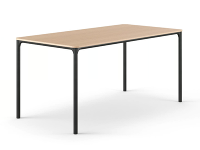 NATE S - Rectangular steel dining table _ Brunner