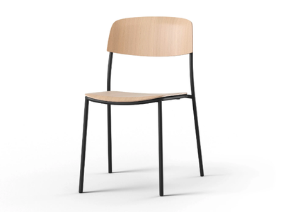 NATE S - Steel chair _ Brunner