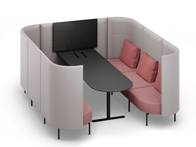 OVAL - Multimedia office booth _ Brunner
