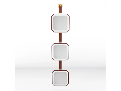 ARTEMIDE - Framed wall-mounted mirror _ BRUNO ZAMPA