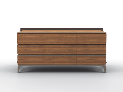 DEANNA - Walnut sideboard / chest of drawers _ BRUNO ZAMPA