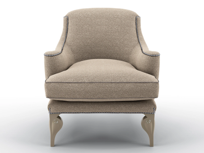 LOPEZ - Fabric armchair with armrests _ BRUNO ZAMPA