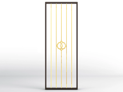 ODISSEY - Room divider in solid wood and metal _ BRUNO ZAMPA