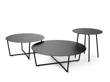 TABO - Round steel coffee table _ Bullfrog