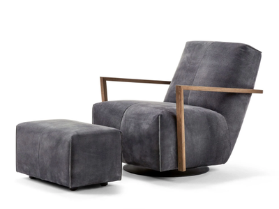 TWISTER - Armchair with armrests _ Bullfrog