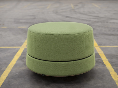 BuzziBalance - Upholstered fabric pouf _ BuzziSpace