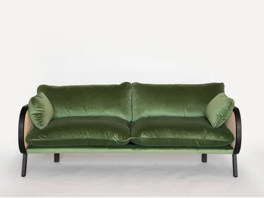 BUZZICANE - 2 seater velvet sofa _ BuzziSpace