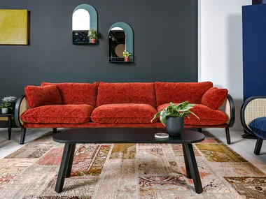 BUZZICANE - 3 seater velvet sofa _ BuzziSpace