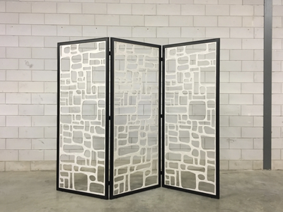 BuzziFalls Standing - Felt room divider _ BuzziSpace