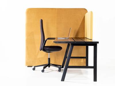 BuzziShield Free - Freestanding office screen _ BuzziSpace