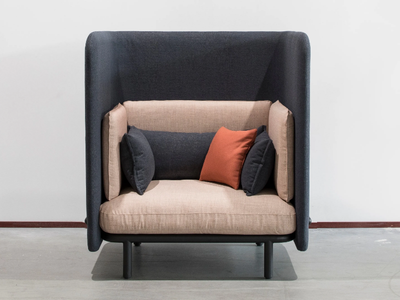BUZZISPARK - Fabric armchair high-back _ BuzziSpace