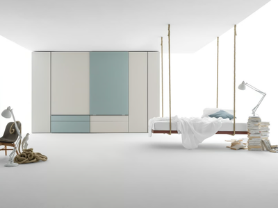 GRAFIK - Wardrobe with sliding doors _ Caccaro