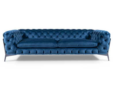 BELLE EPOQUE - 3 seater tufted velvet sofa _ Calia Italia