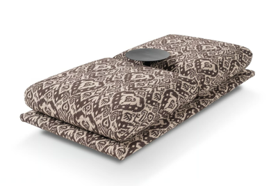 PRALIN - Upholstered fabric bench _ Calia Italia