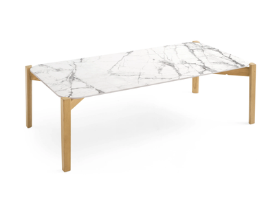 PALETTE - Rectangular ceramic coffee table _ Calligaris