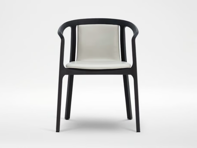 ESSENCE - Wooden chair with armrests _ CAMERICH