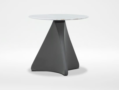 SPIN - Round marble coffee table _ CAMERICH