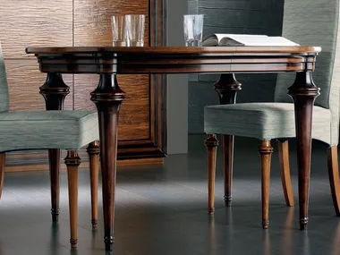 ÉTOILE DAY - Extending oval solid wood table _ Cantiero
