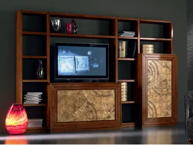 ÉTOILE DAY - Sectional gold leaf storage wall _ Cantiero