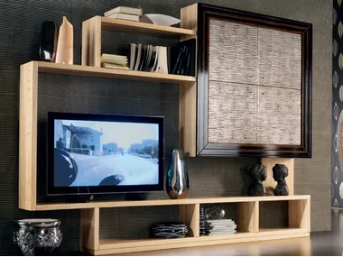 ÉTOILE DAY - Sectional silver leaf storage wall _ Cantiero
