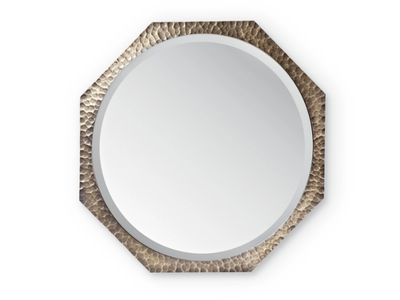 MARYLIN - Round wall-mounted wrought iron mirror _ Cantori