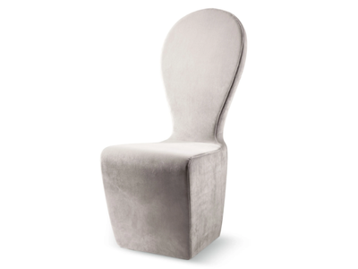 MONDRIAN - Velvet chair with removable cover _ Cantori