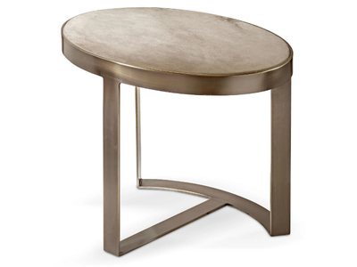 VENEZIA - Oval metal coffee table _ Cantori