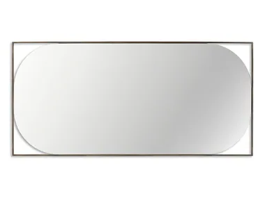 WILLOW - Rectangular framed wall-mounted mirror _ Cantori
