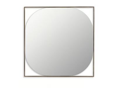 WILLOW - Square framed wall-mounted mirror _ Cantori