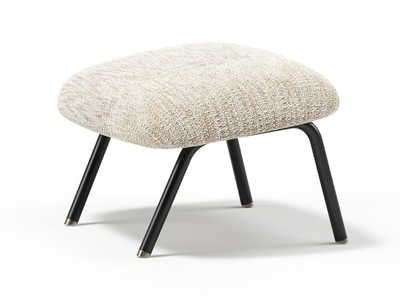 ADELE - Upholstered fabric footstool _ Capital Collection