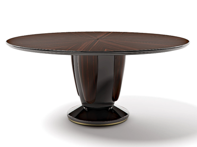 KONG - Round wooden table _ Capital Collection