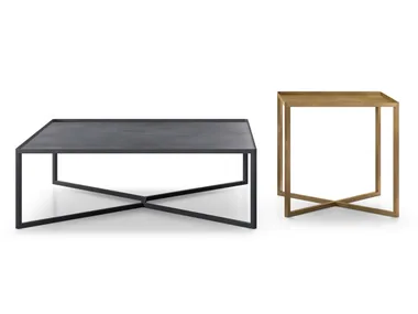 CABARET - Square metal coffee table _ Capo d’Opera