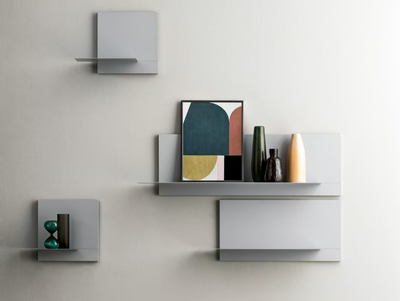 TWIGGY - Steel and wood wall shelf _ Capo d’Opera