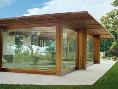 Glazing pavilion - Conservatory _ Capoferri Serramenti
