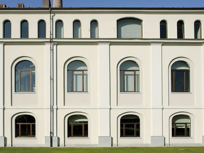 SA91 - Aluminium and wood casement window _ Capoferri Serramenti