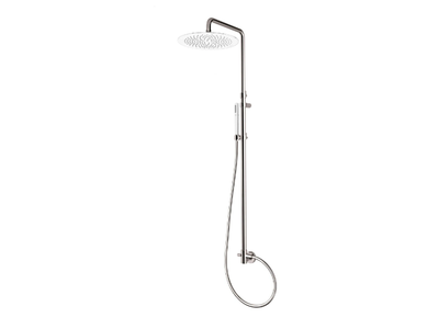 BRIDGE TELESCOPIC 00670/ID / 00670/ED - Wall-mounted shower panel with diverter